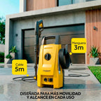 Hidrolavadora Electrica Alta Presion Trent Hlt203 1600 Psi 110 Bar Con Accesorios