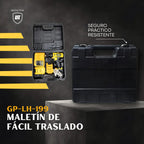 Taladro Atornillador Percutor Gp Garden Plus De Lusqtoff + 2 Baterias Inalambrico Mandril 10mm Con Regulador De Torque